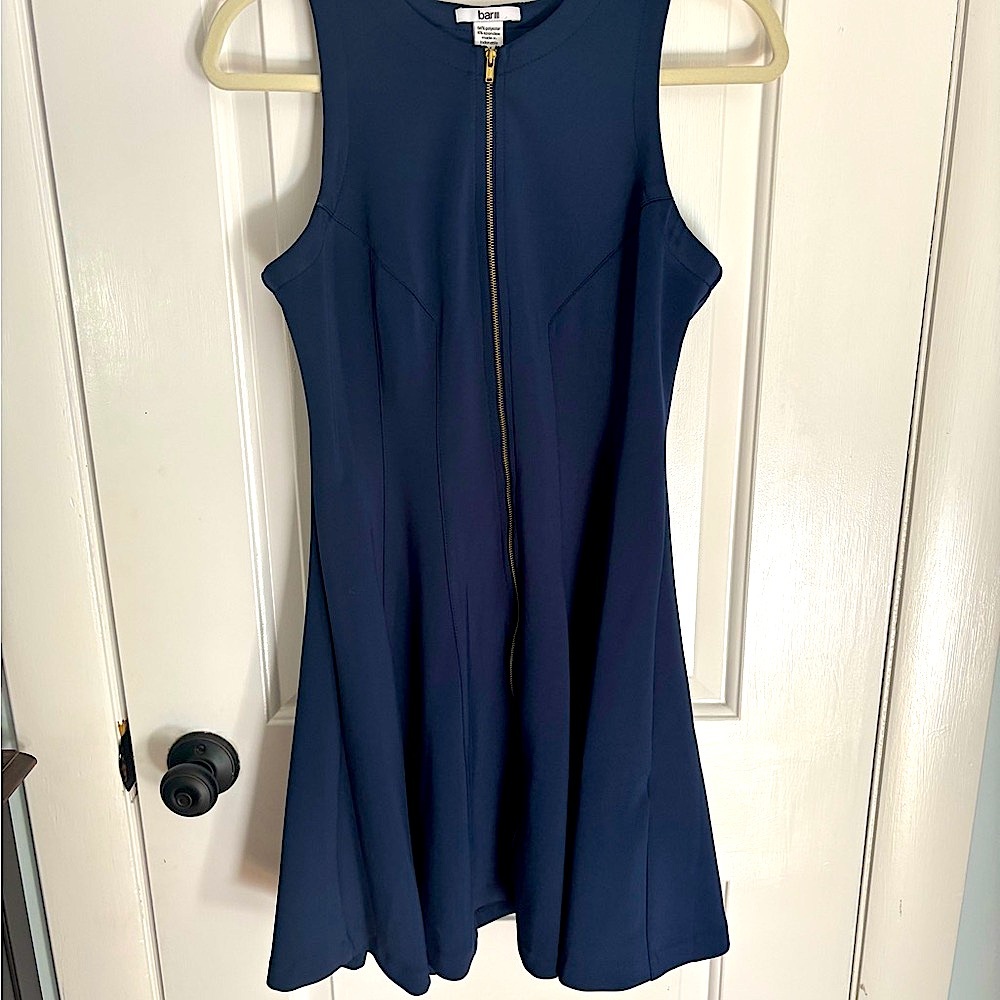 Navy Blue Cocktail Dress